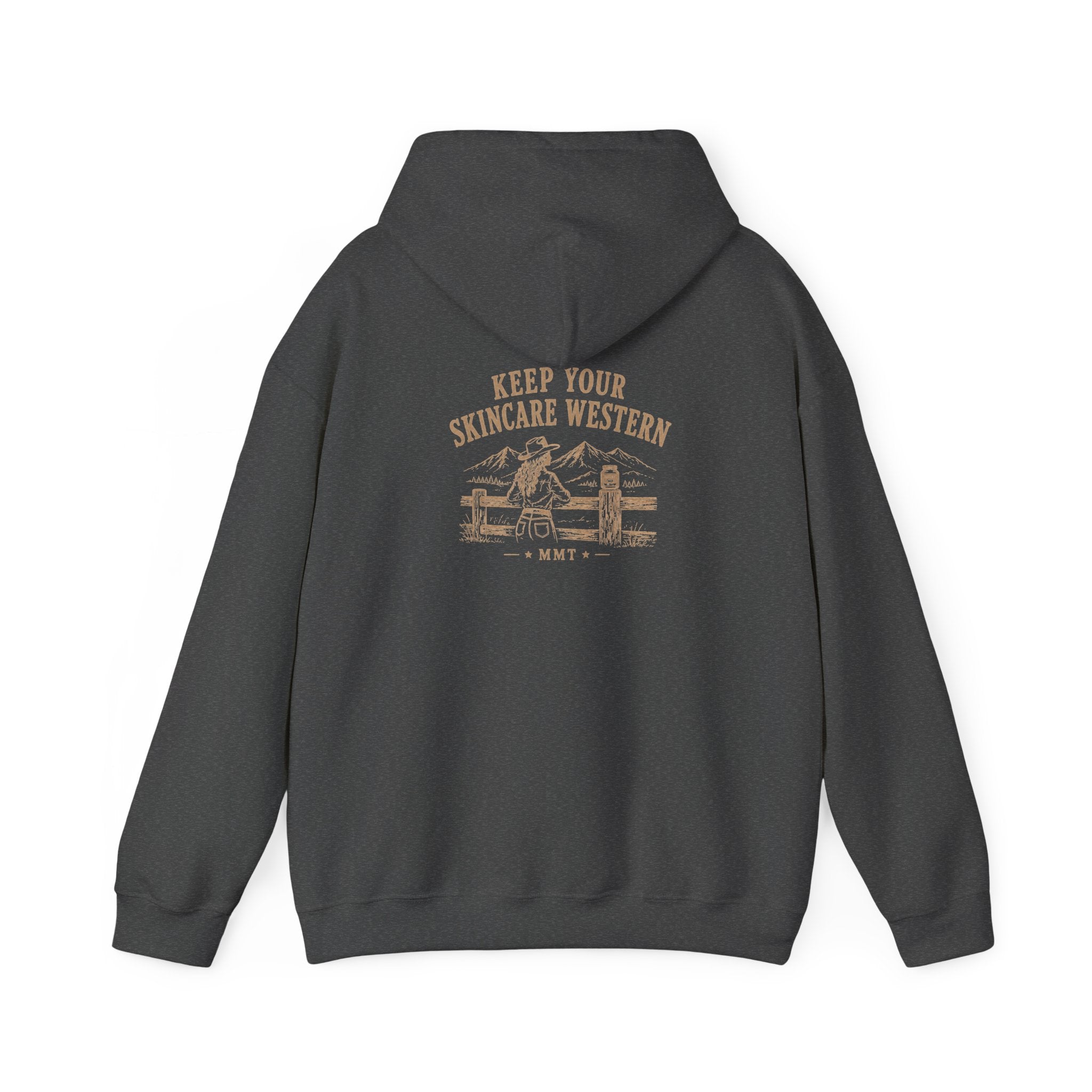 Western Skincare Hoodie — "Keep Your Skincare Western" Graphic Pullover