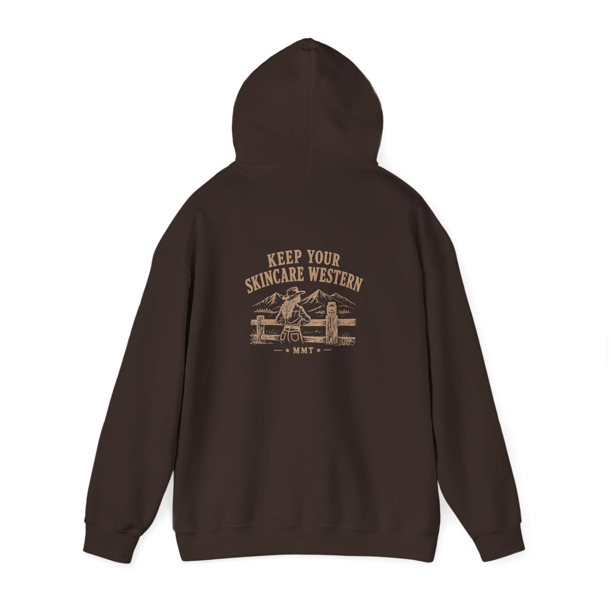 Western Skincare Hoodie — "Keep Your Skincare Western" Graphic Pullover