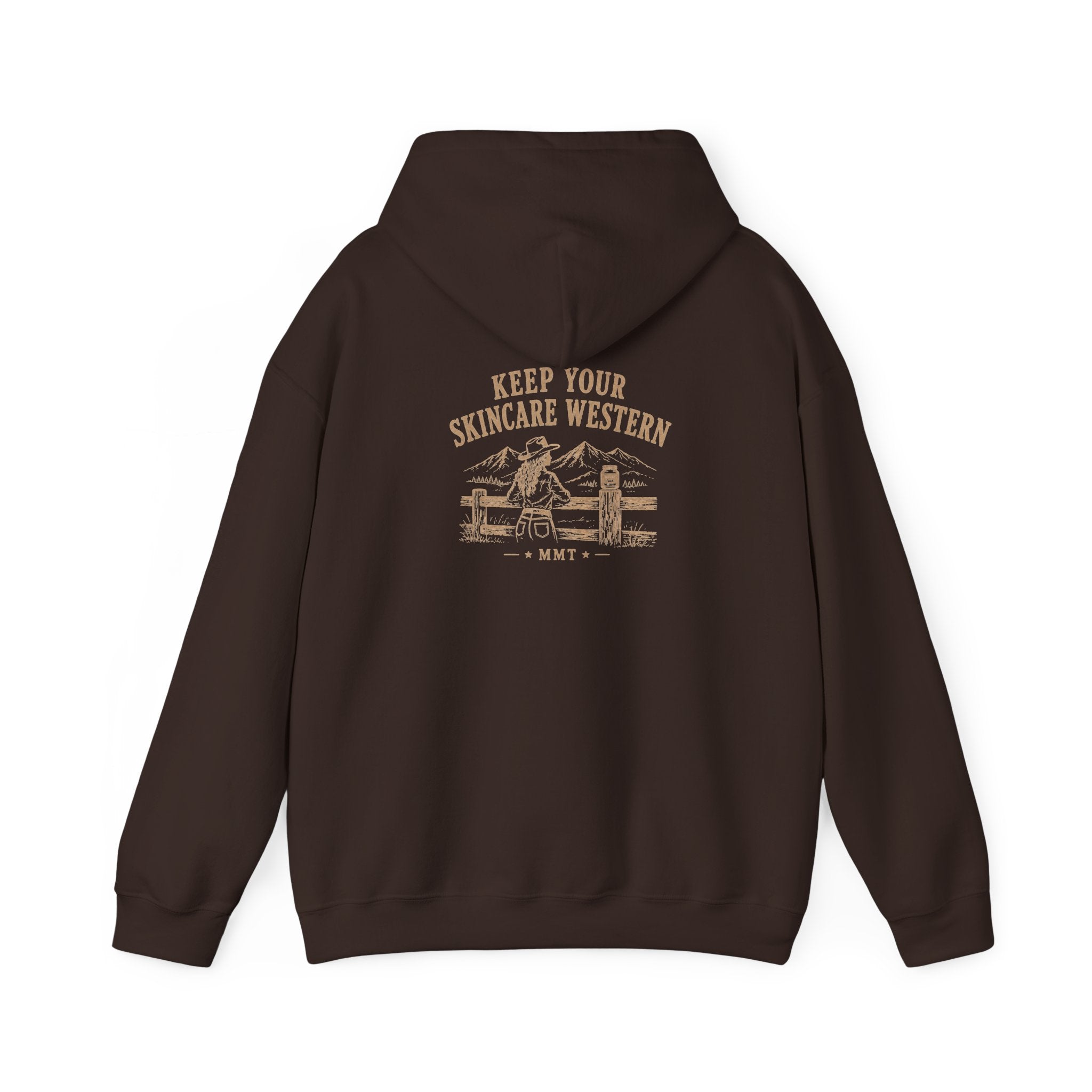 Western Skincare Hoodie — "Keep Your Skincare Western" Graphic Pullover
