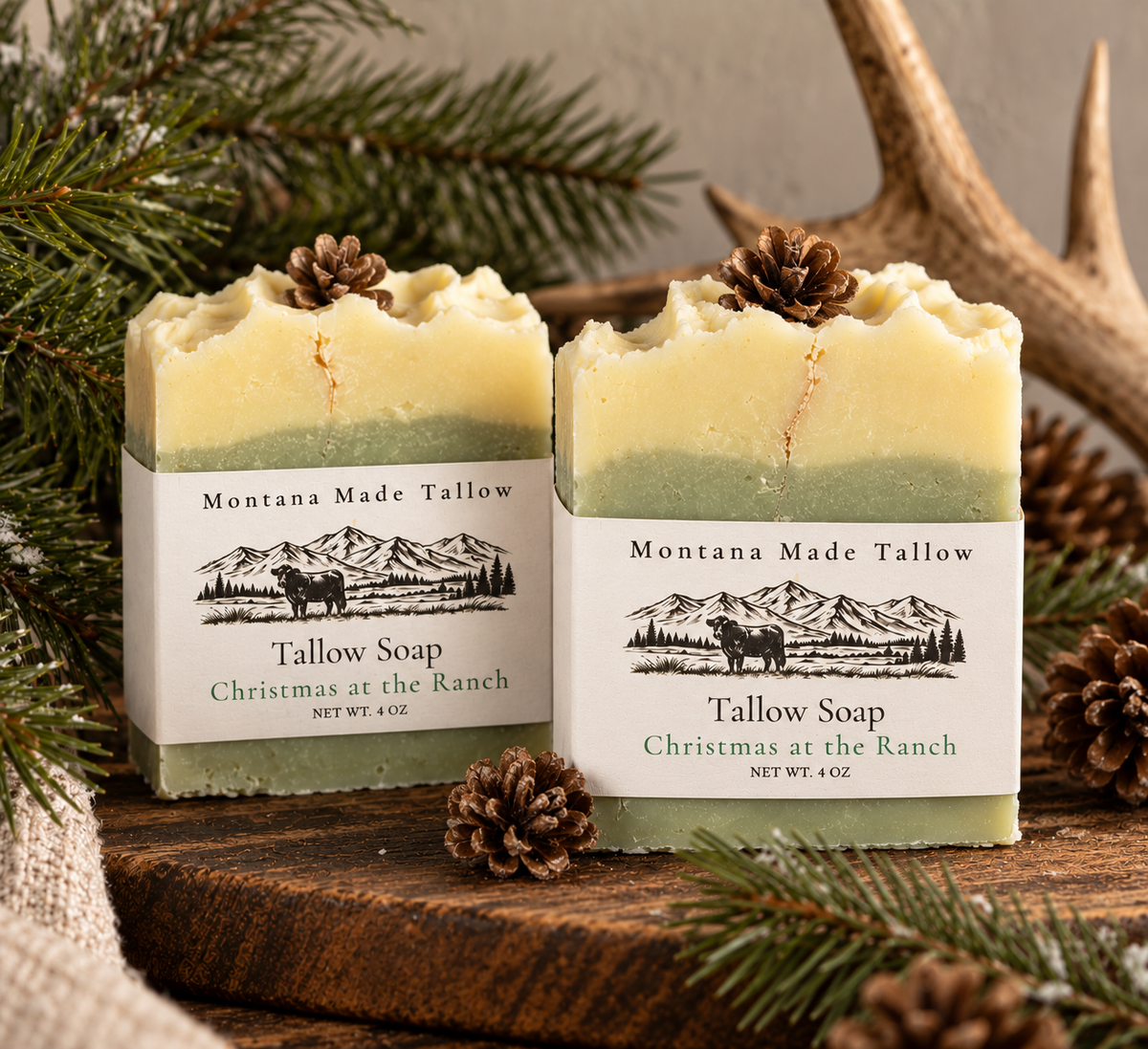 Christmas at the Ranch Tallow Soap
