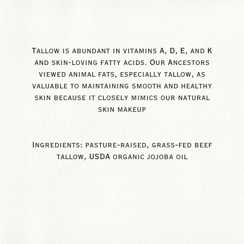 Unscented Whipped Tallow
