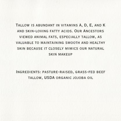 Unscented Whipped Tallow