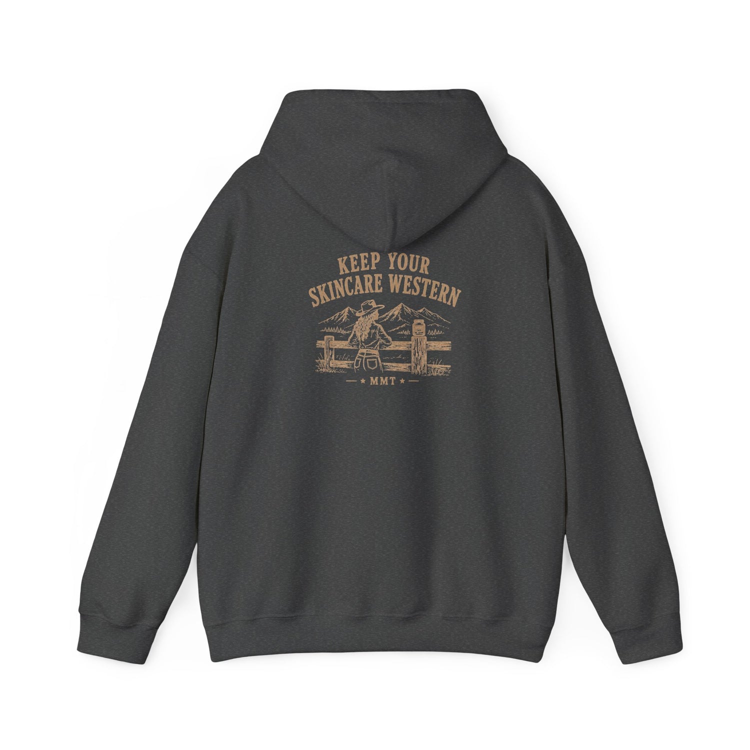 Western Skincare Hoodie — "Keep Your Skincare Western" Graphic Pullover