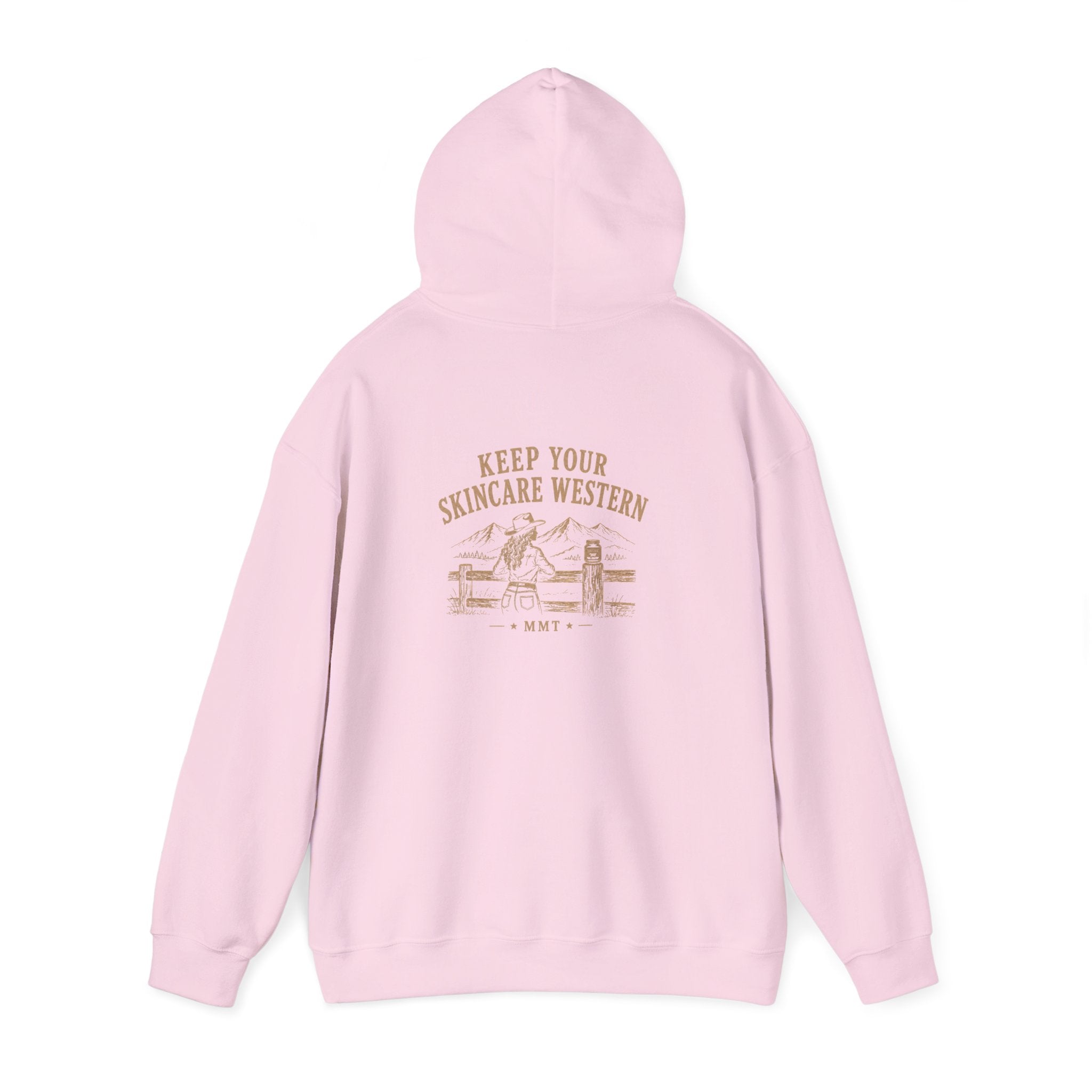 Western Skincare Hoodie — "Keep Your Skincare Western" Graphic Pullover
