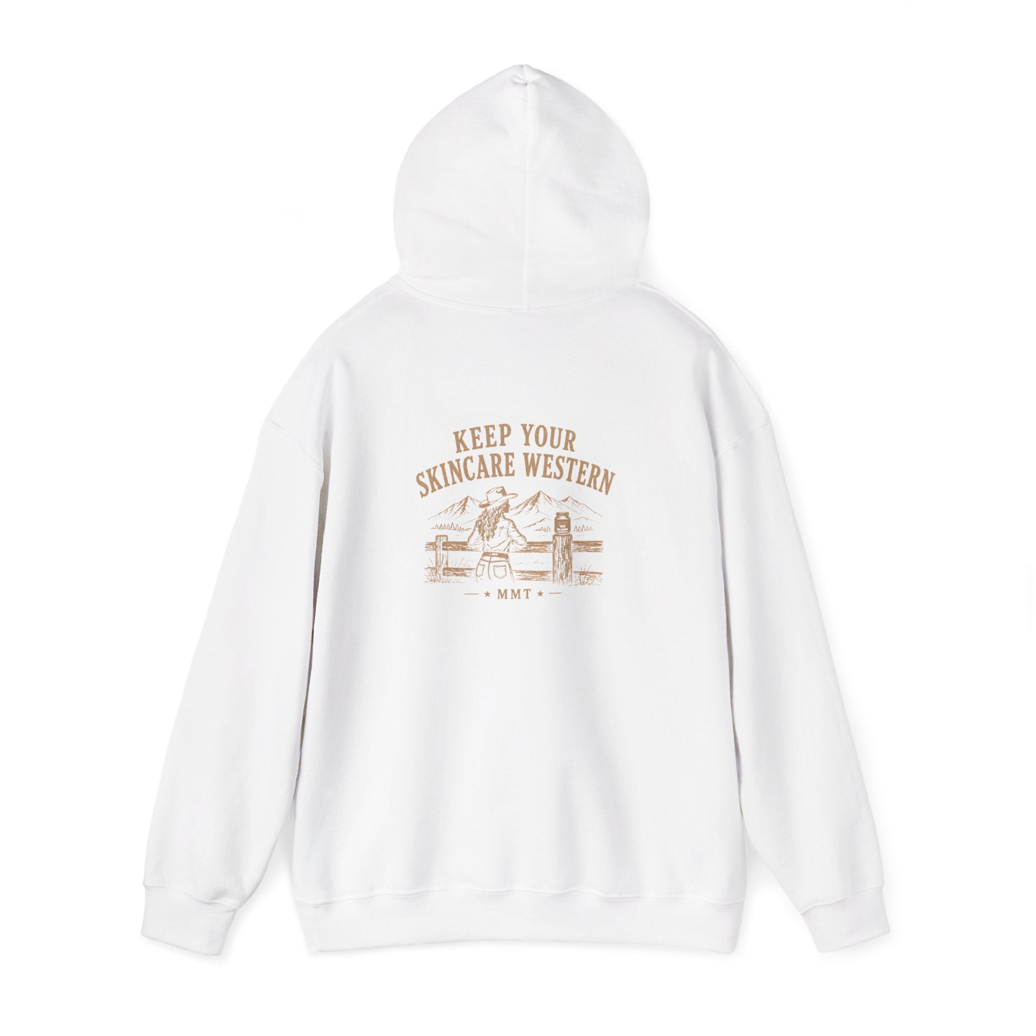 Western Skincare Hoodie — "Keep Your Skincare Western" Graphic Pullover