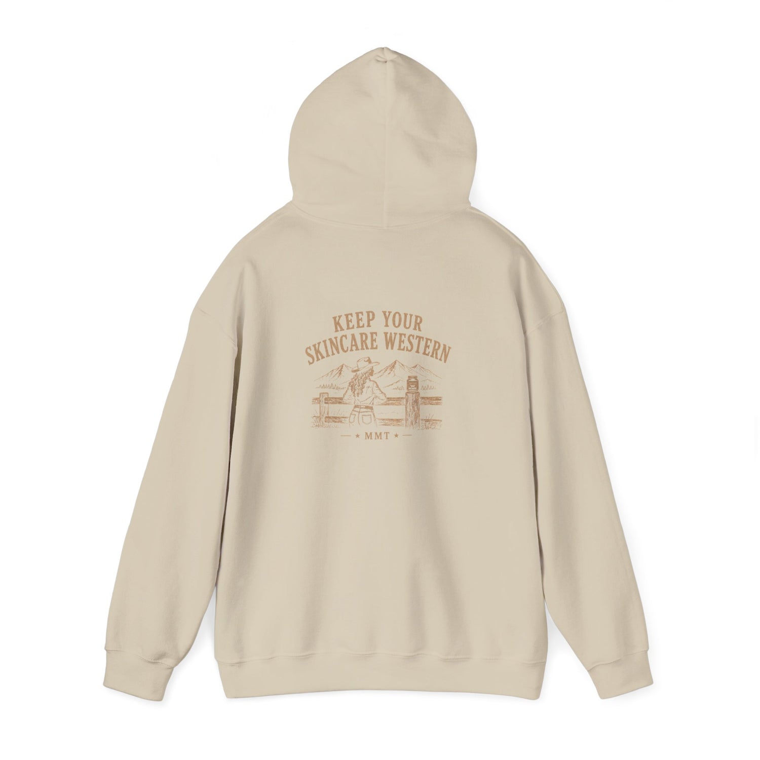 Western Skincare Hoodie — "Keep Your Skincare Western" Graphic Pullover