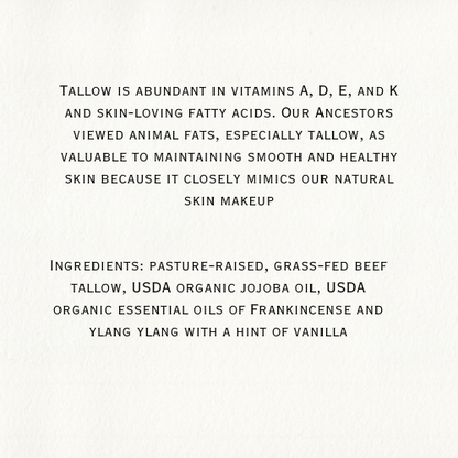 Frankincense Whipped Tallow