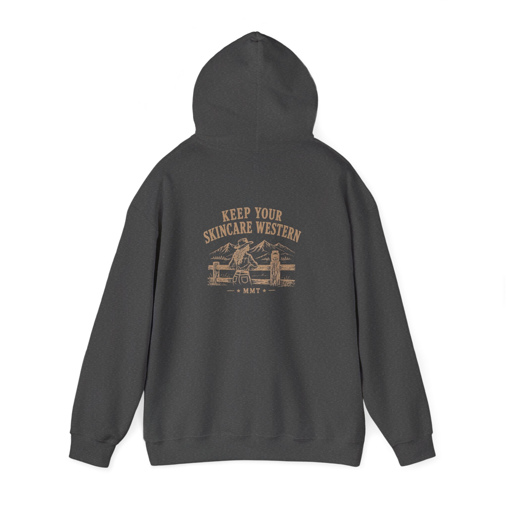 Western Skincare Hoodie — "Keep Your Skincare Western" Graphic Pullover