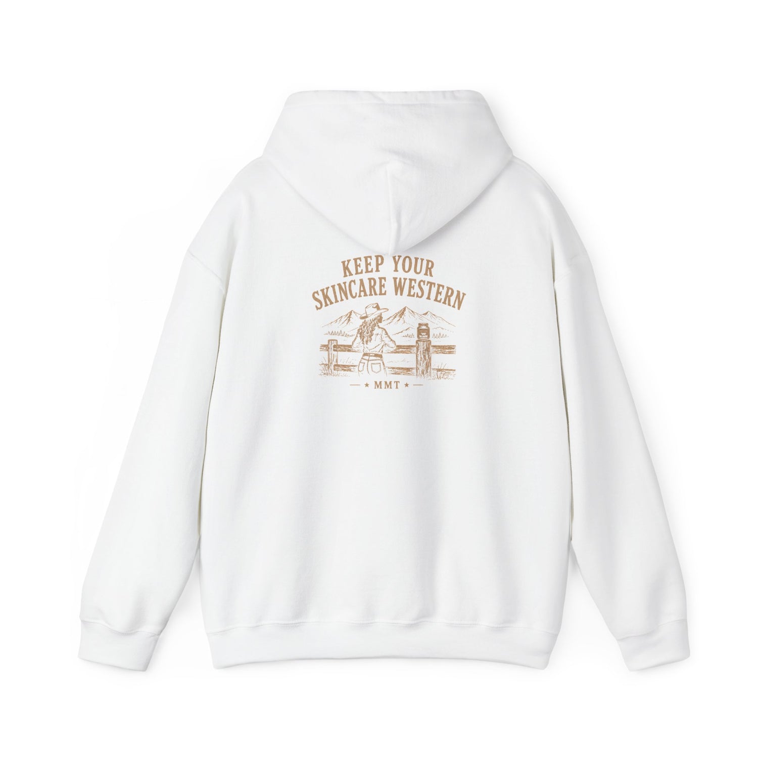 Western Skincare Hoodie — "Keep Your Skincare Western" Graphic Pullover