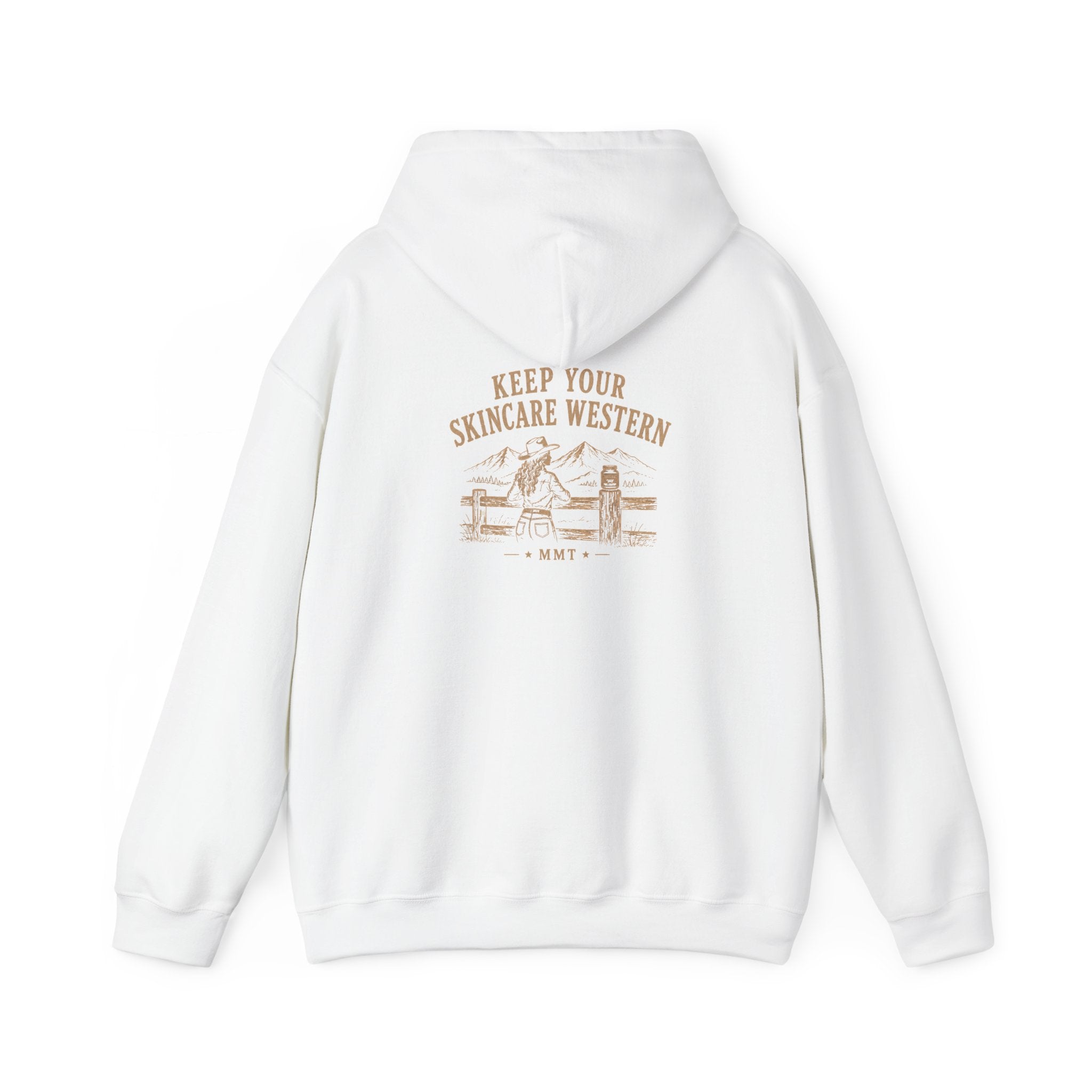 Western Skincare Hoodie — "Keep Your Skincare Western" Graphic Pullover