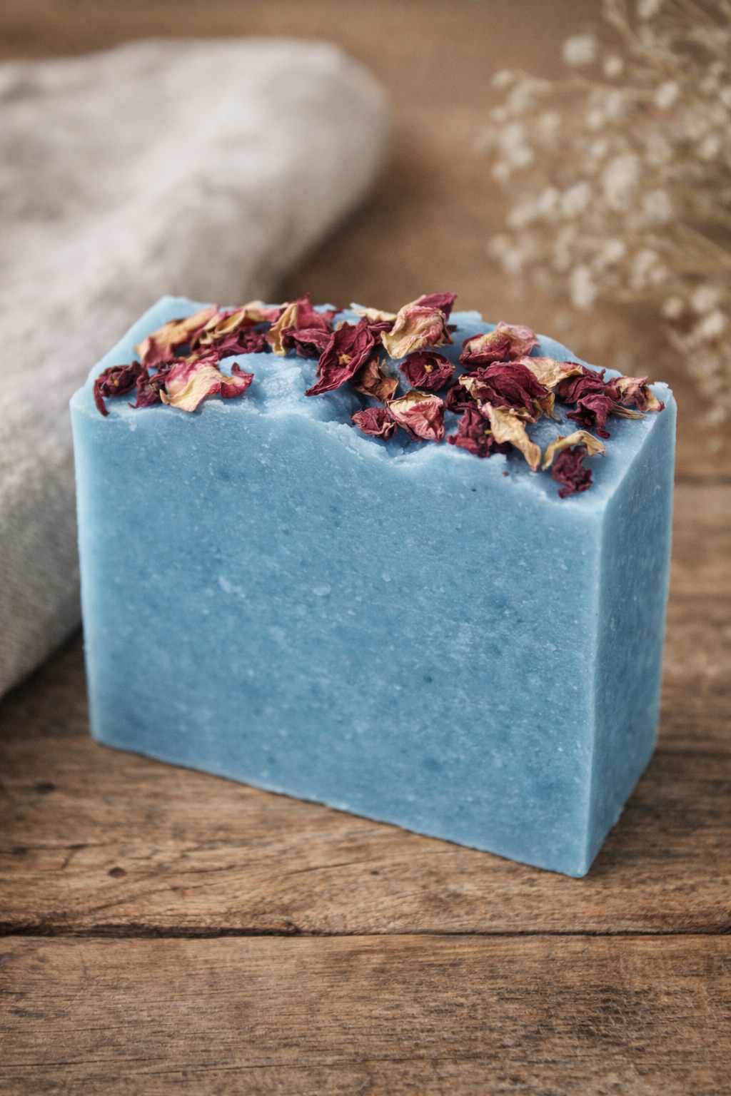 Blue Tansy + Rose Tallow Soap Bar