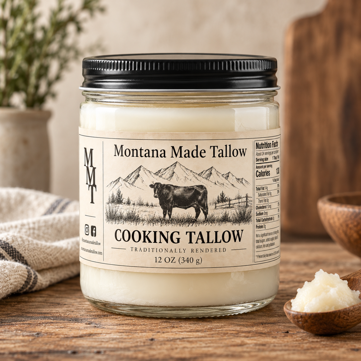 Montana Made Cooking Tallow
