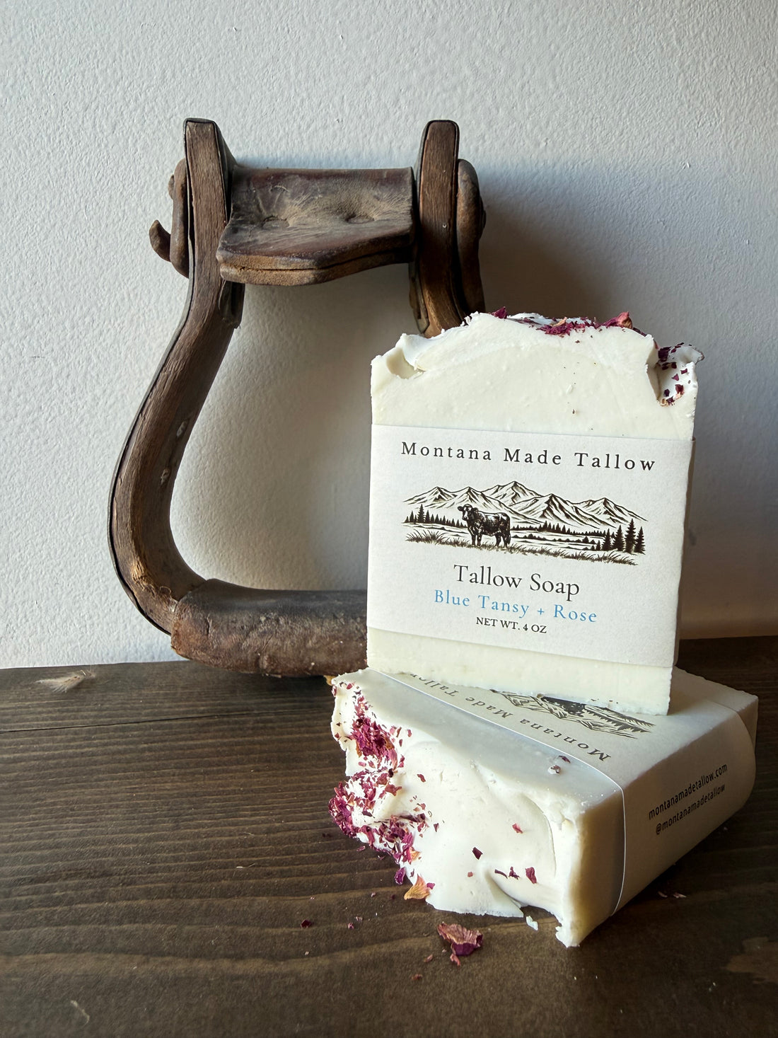 Blue Tansy + Rose Tallow Soap: For Calm, Healthy-Looking Skin
