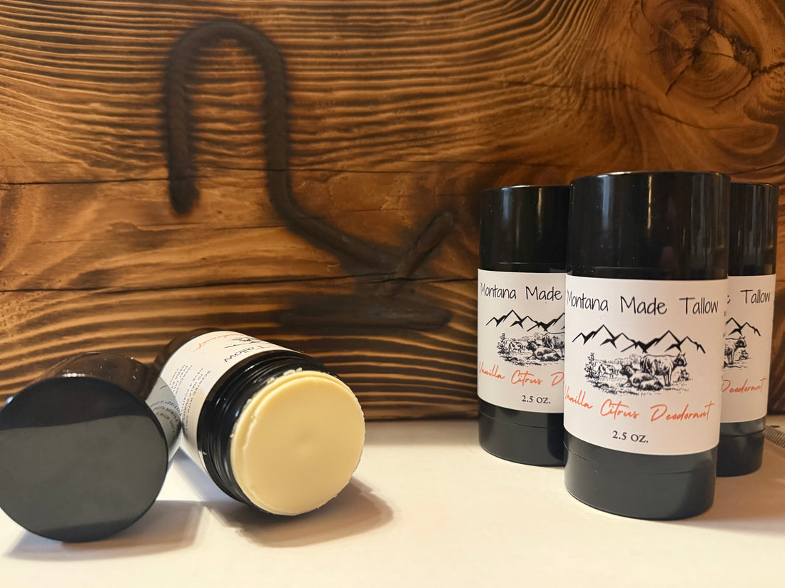 Vanilla Citrus Tallow Deodorant