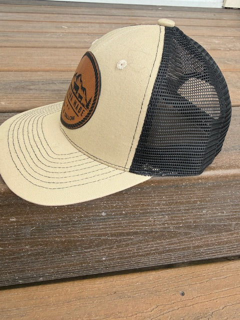 Montana Made Leather Patch Hat – Classic Tan