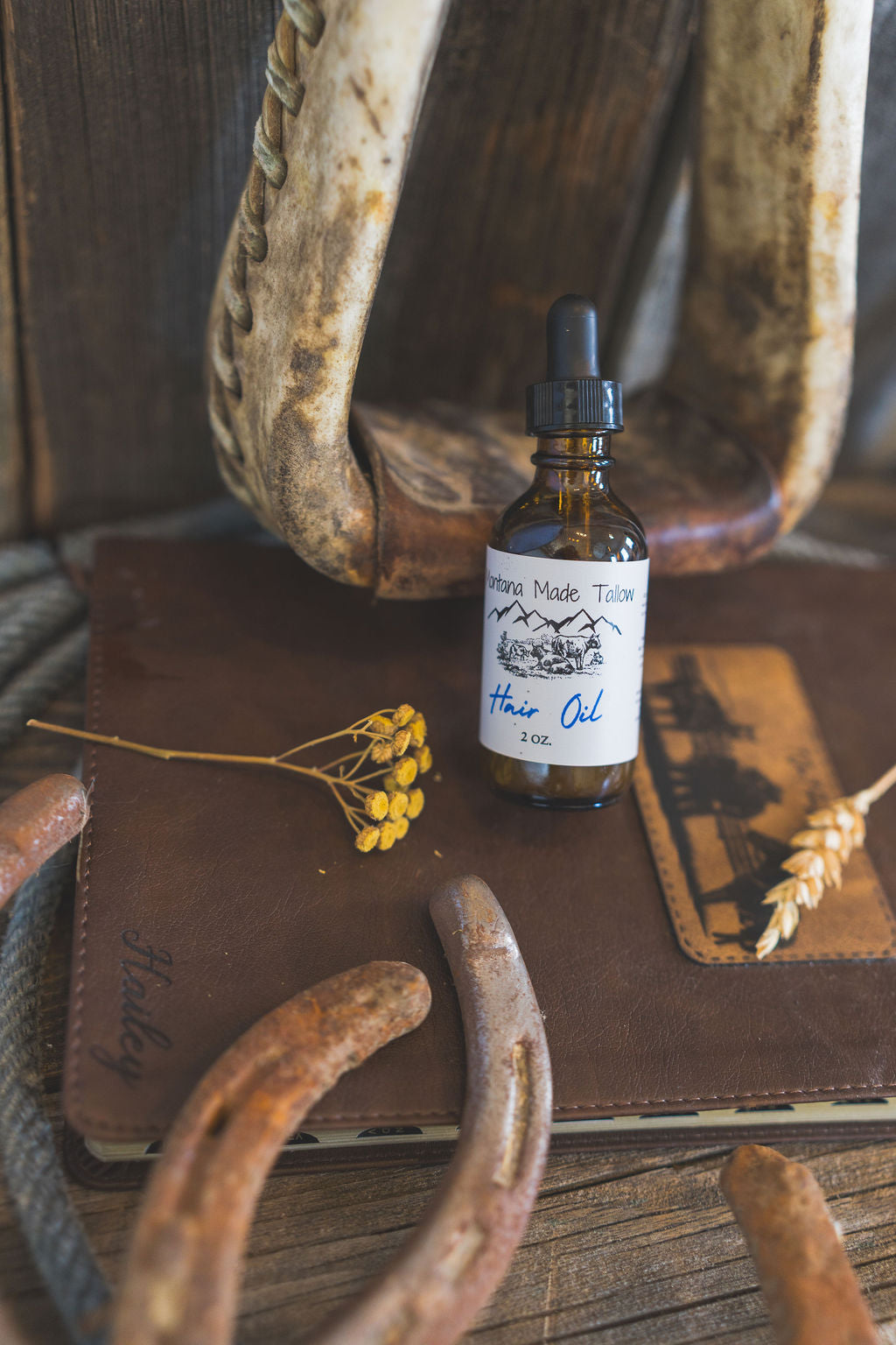 Tallow Hair Oil