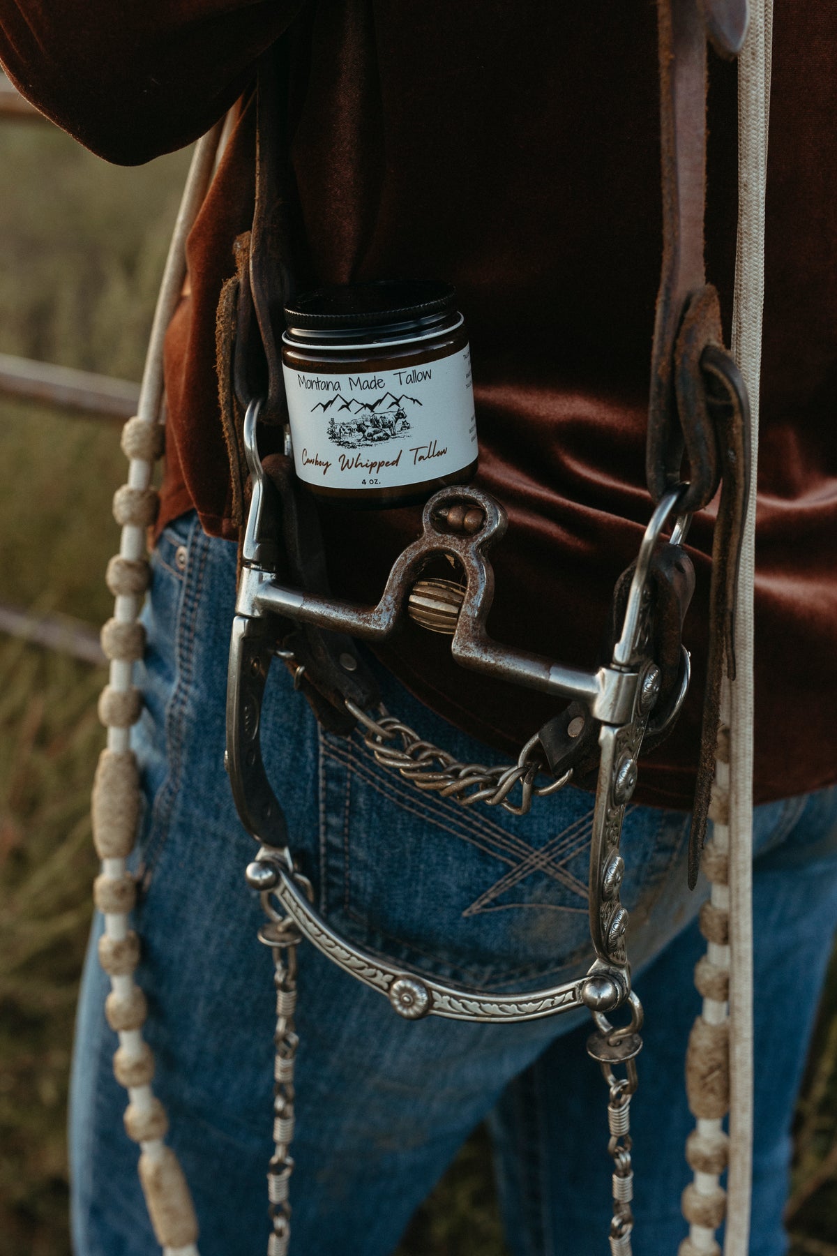 Cowboy Balm | Sandalwood &amp; Cedar Natural Tallow Moisturizer