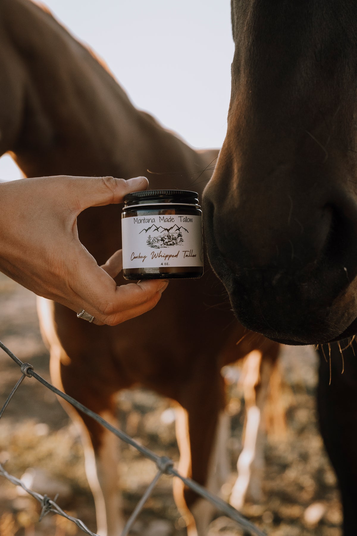 Cowboy Balm | Sandalwood &amp; Cedar Natural Tallow Moisturizer